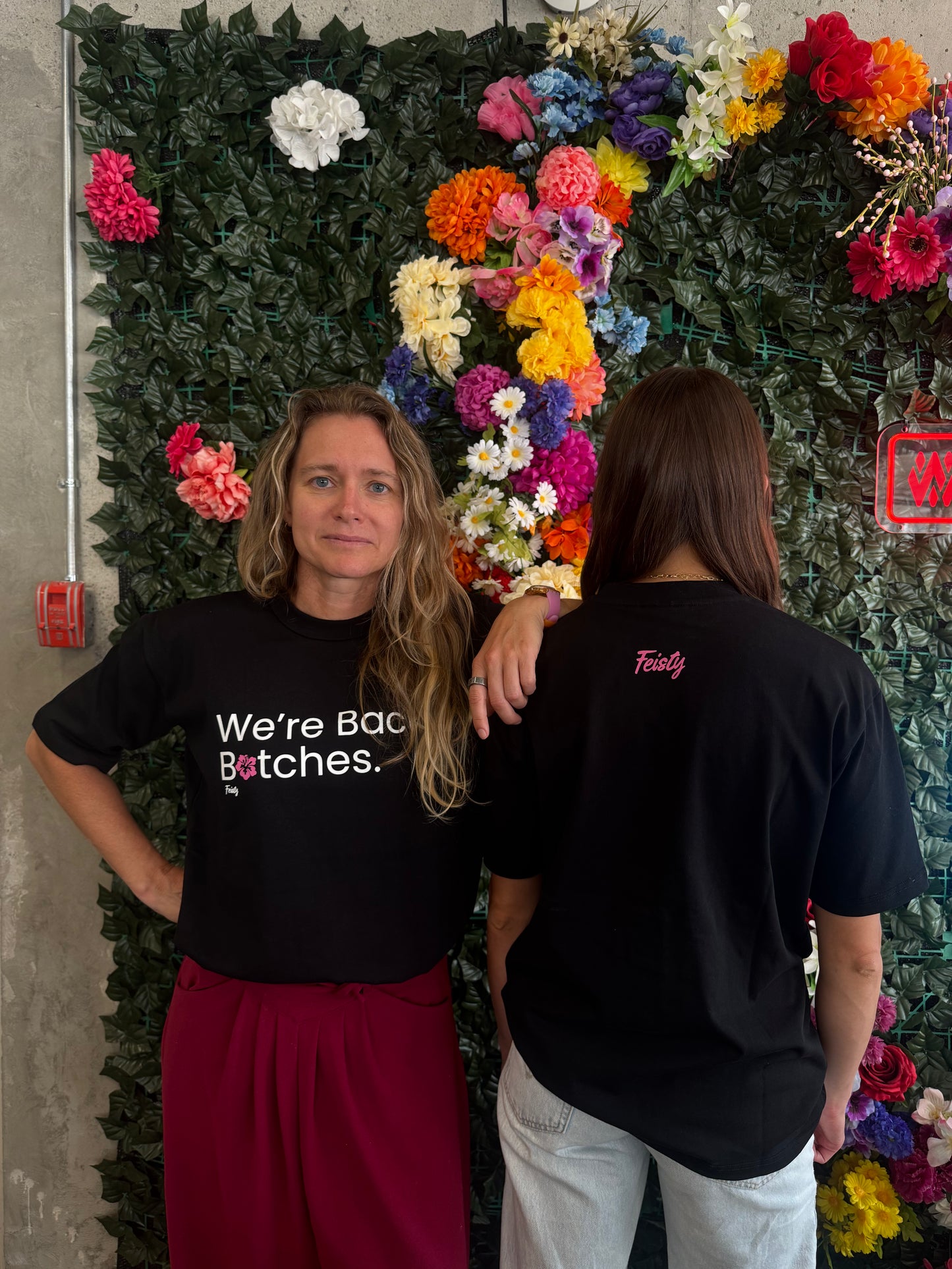 40% OFF APPLIED AT CHECKOUT: We're Back B*tches Short Sleeve Tee