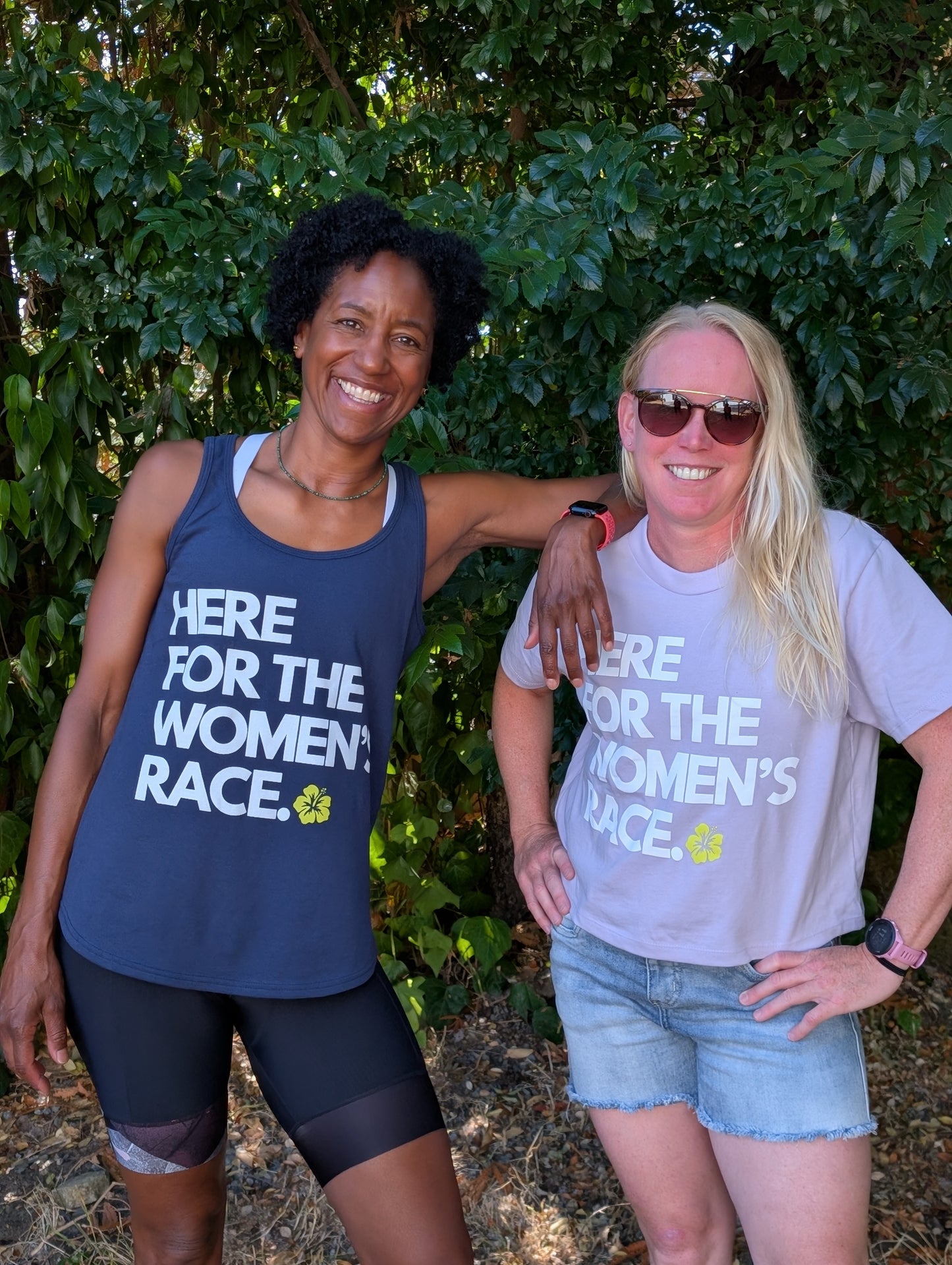 Here For The Women's Race Tee