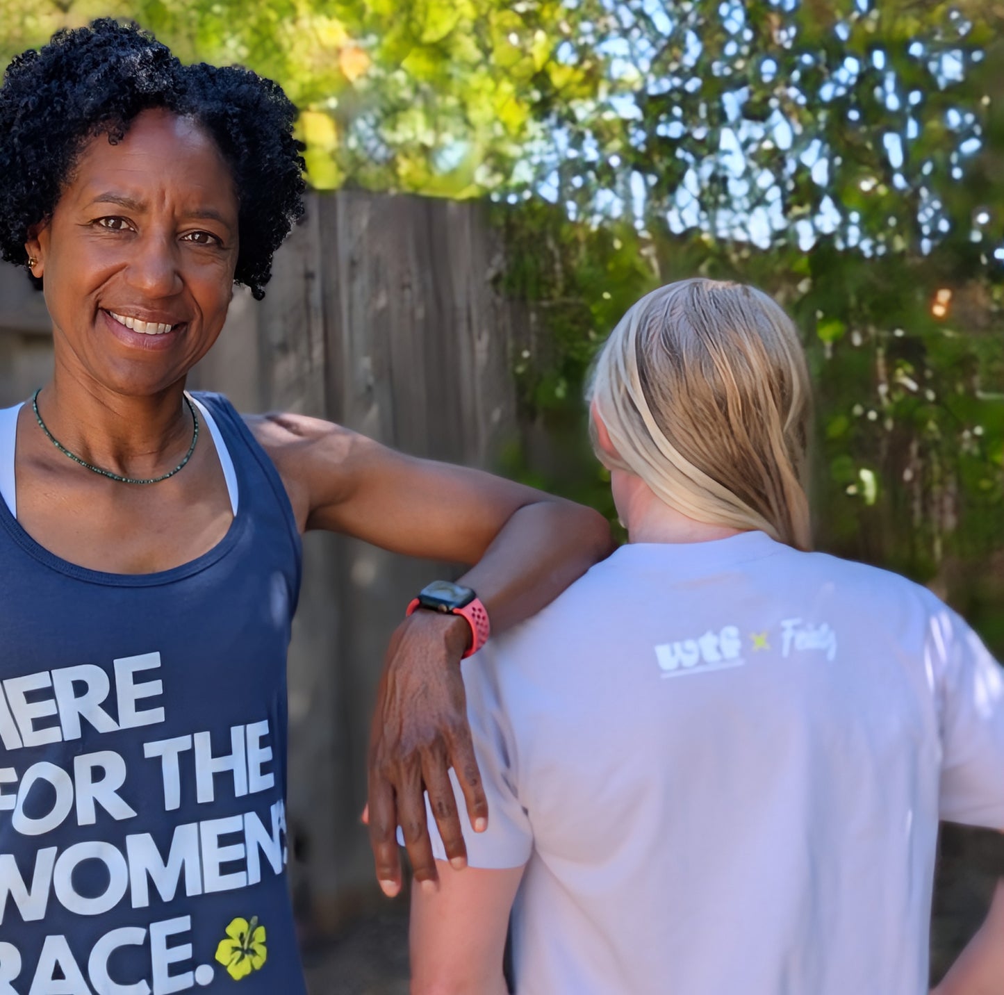 Here For The Women's Race Tee