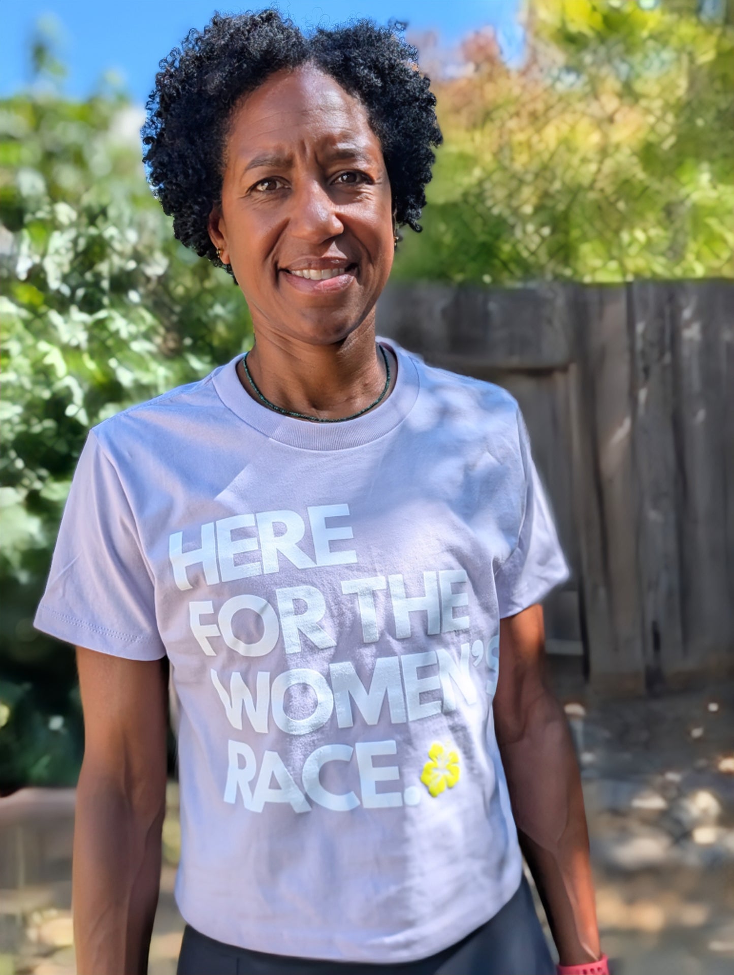 Here For The Women's Race Tee