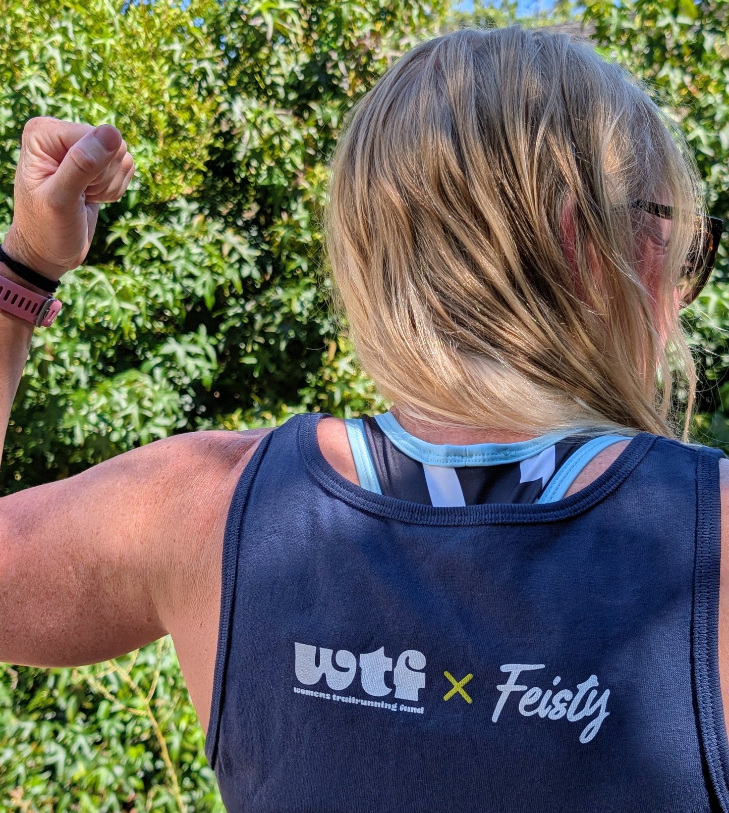 Here For The Women's Race Tank Top